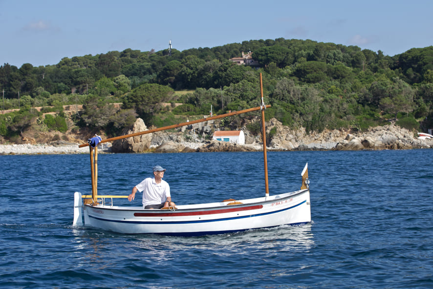 rita traditional catalan boat